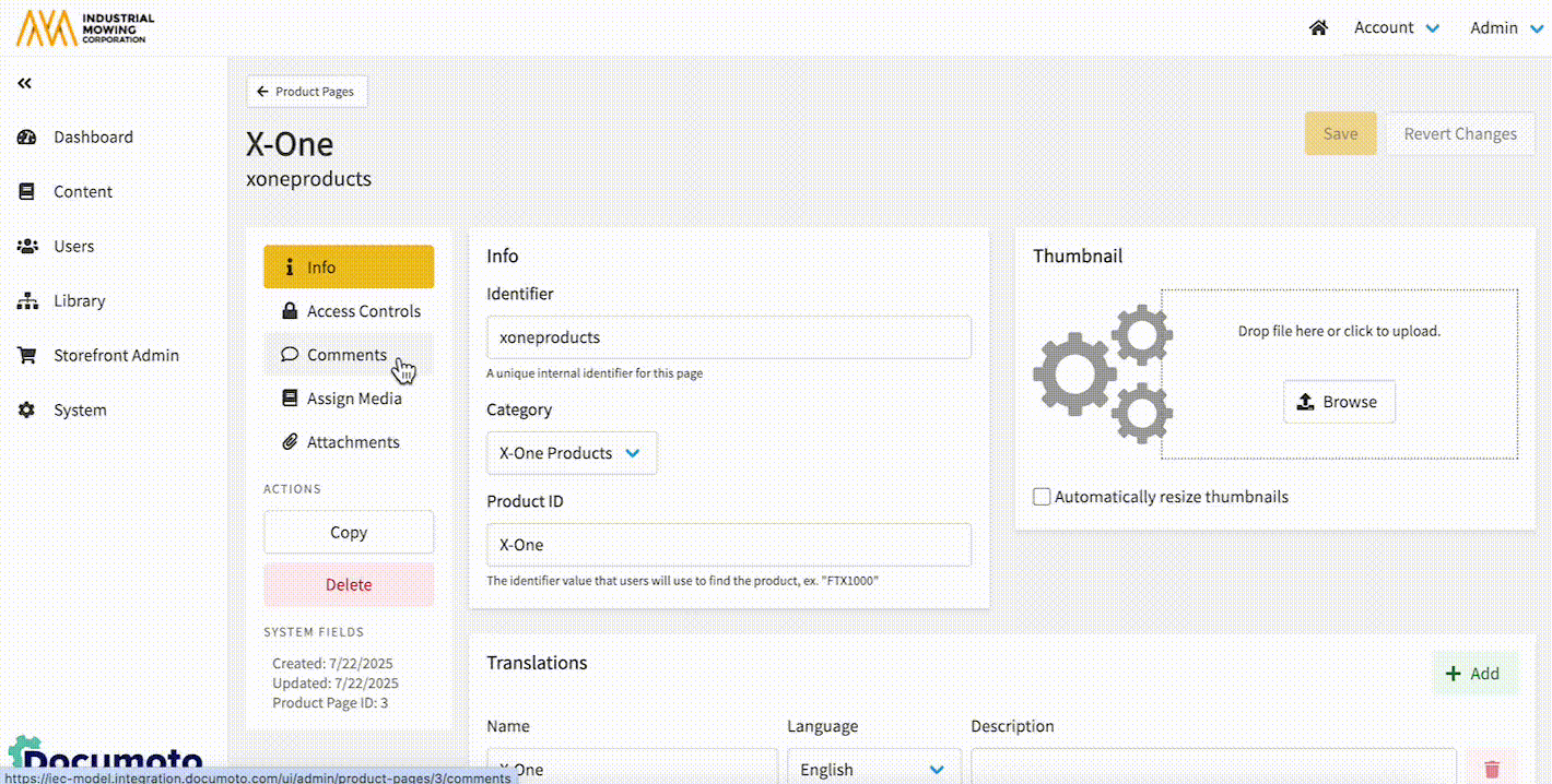 Relate Content to Product Pages